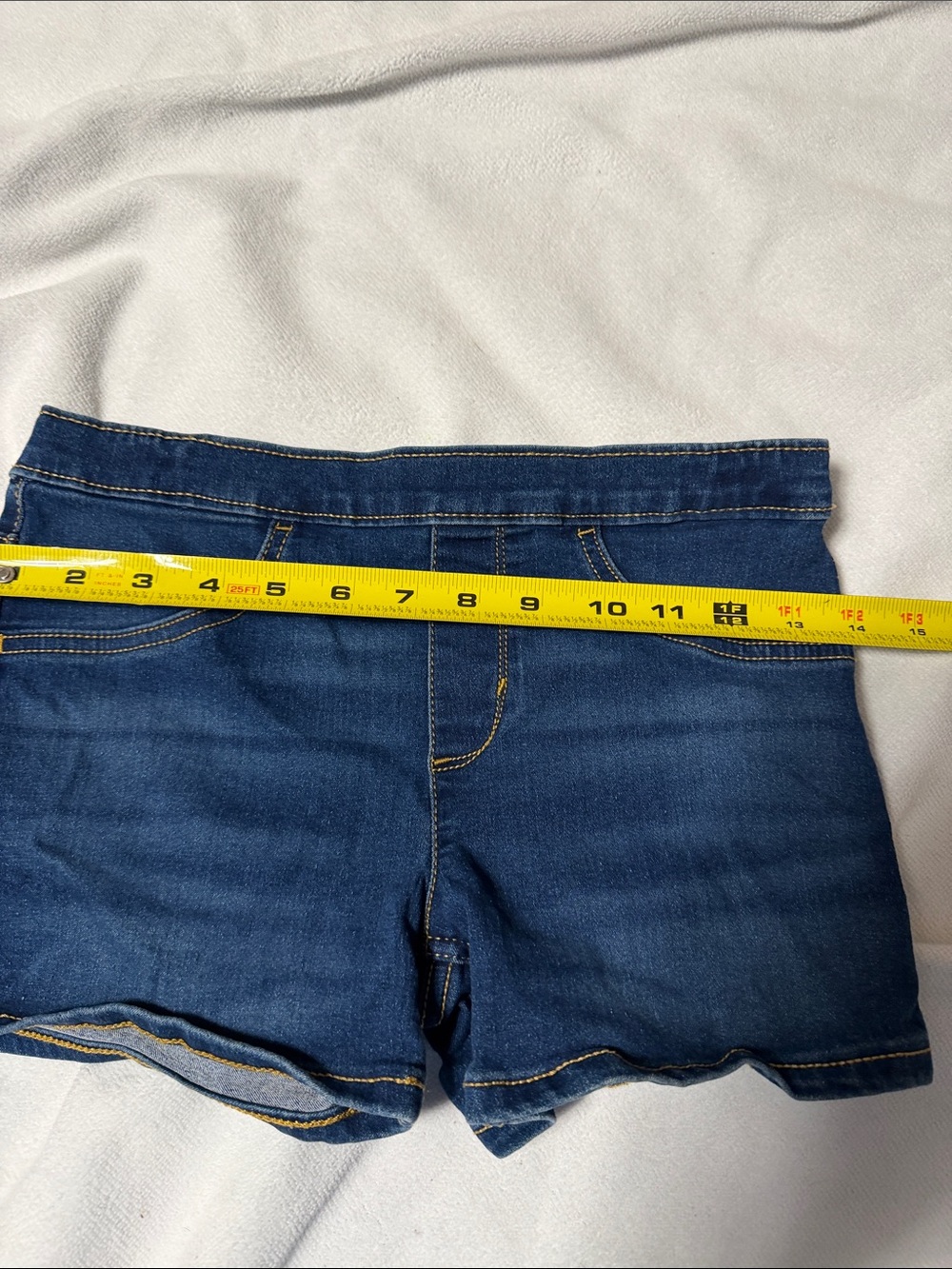 Levi's Dark Indigo Denim Jean Shorts